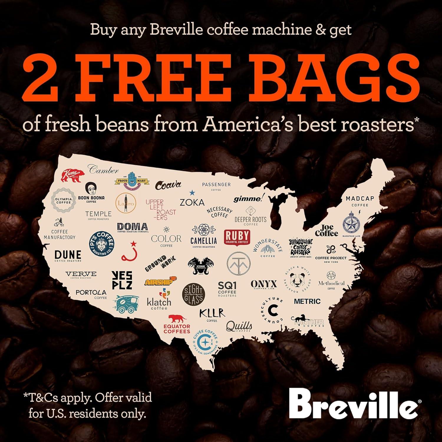 image:imageBreville BDC650BSS Grind Control Coffee Maker With Grinder Brushed Stainless Steel Thermal Carafe