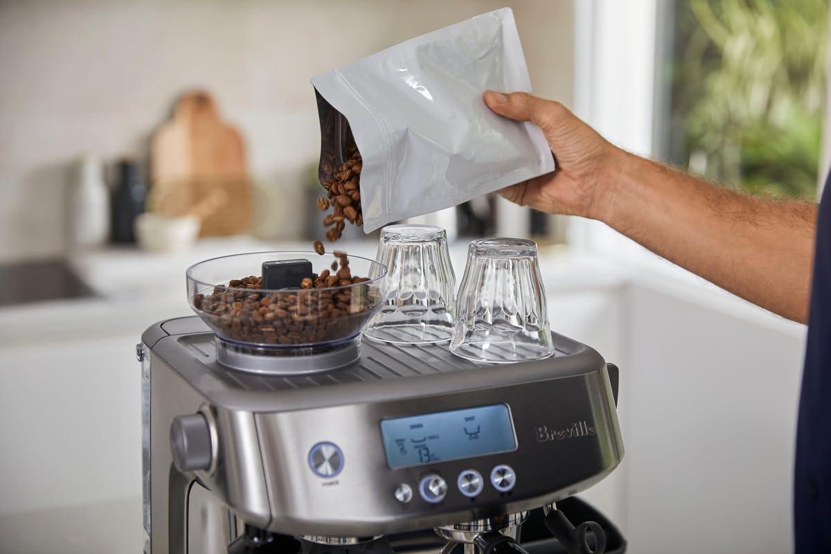 image:imageBreville Barista Pro Espresso Machine BES878BSS Brushed Stainless SteelOlive Tapenade