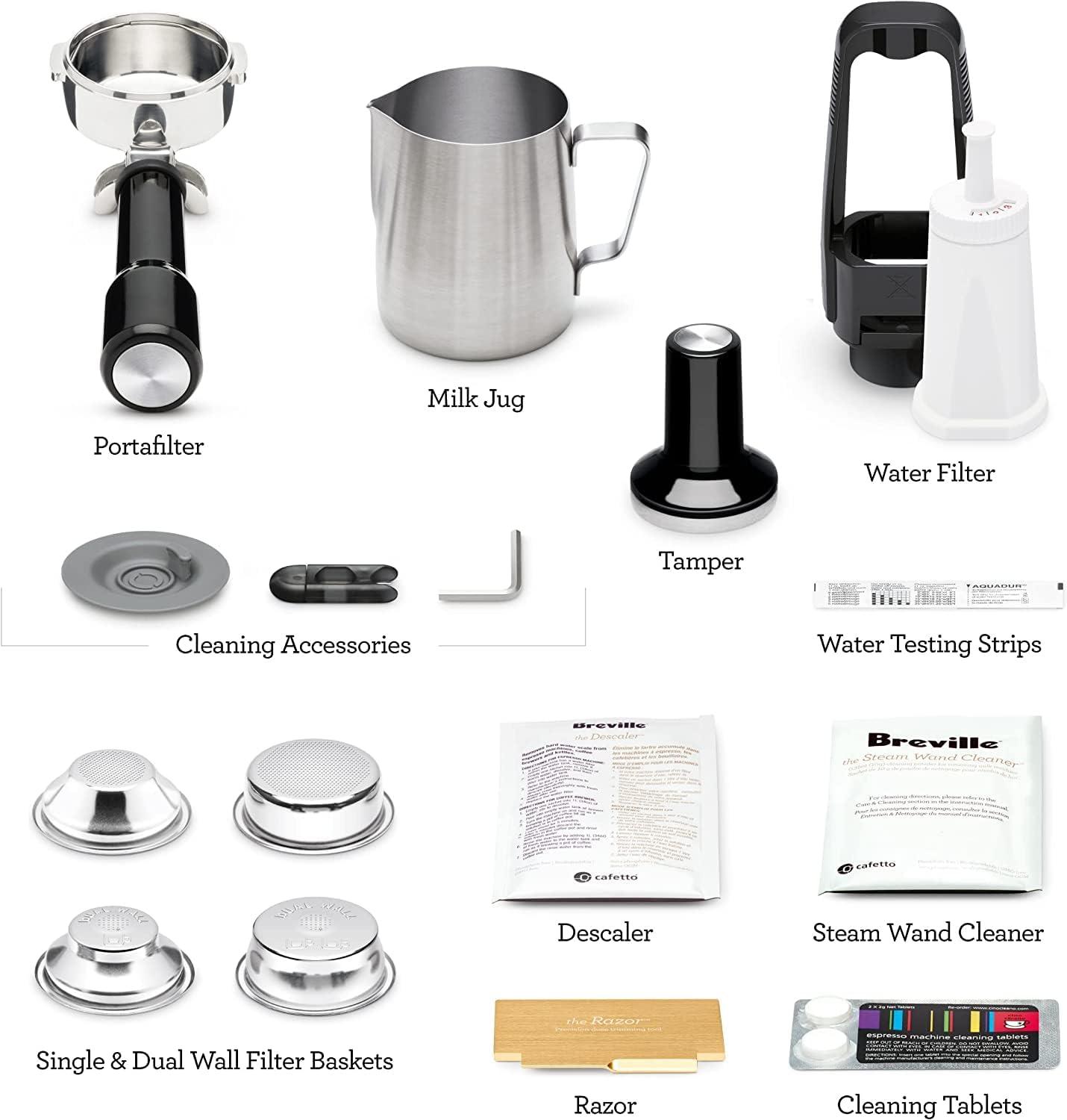 image:imageBreville Dual Boiler Espresso Machine BES920XL Brushed Stainless SteelBrushed Stainless Steel
