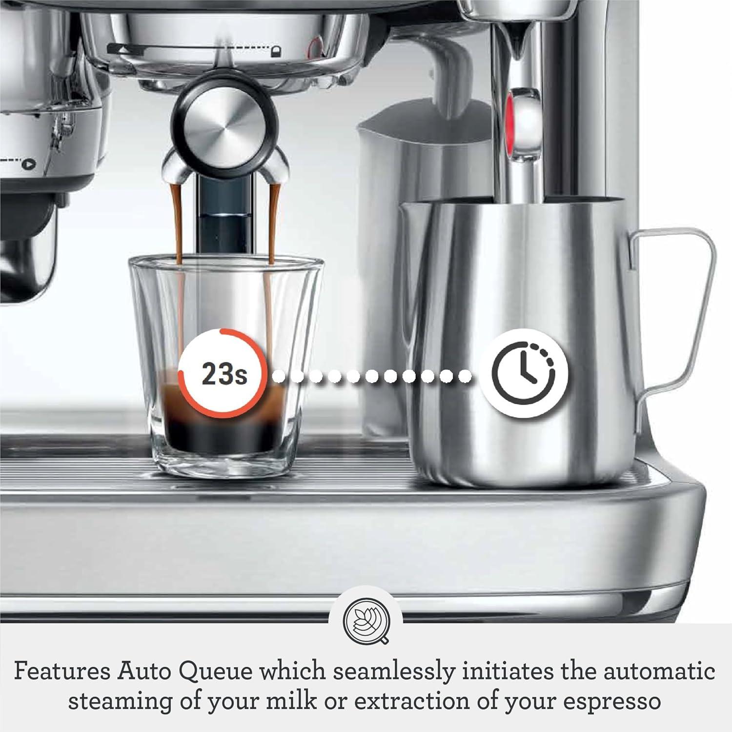 image:imageBreville Oracle Jet Espresso Machine Brushed Stainless SteelBlack Truffle