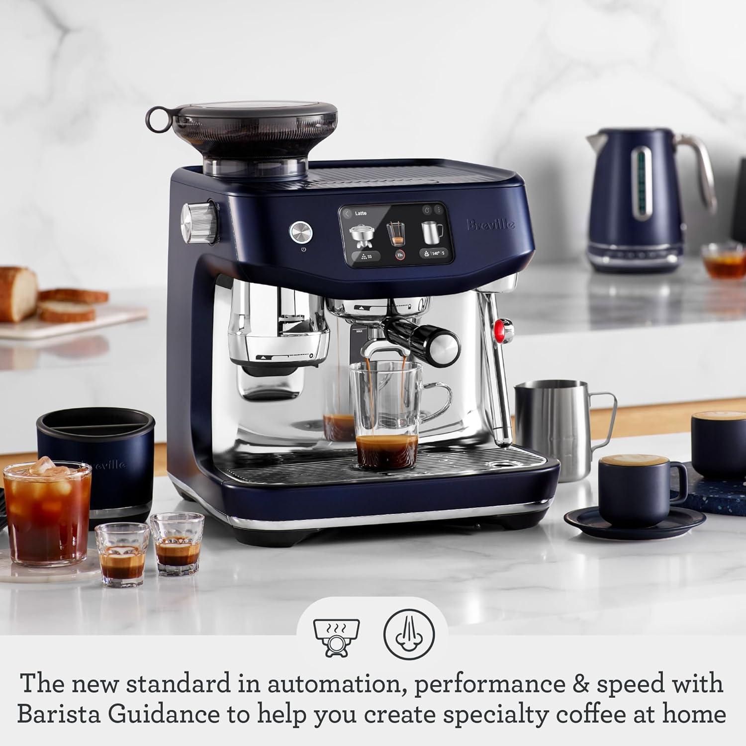 image:imageBreville Oracle Jet Espresso Machine Brushed Stainless SteelDamson Blue