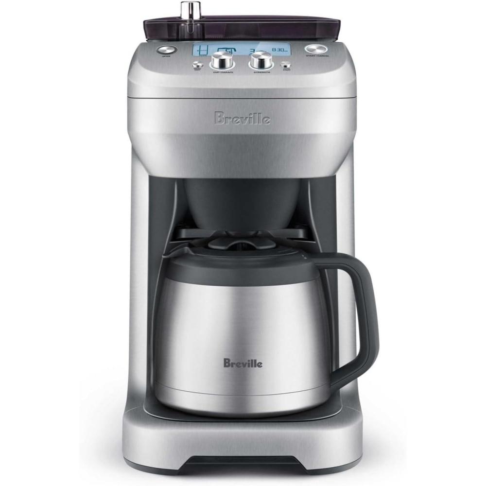 image:imageBreville BDC650BSS Grind Control Coffee Maker With Grinder Brushed Stainless Steel Thermal Carafe