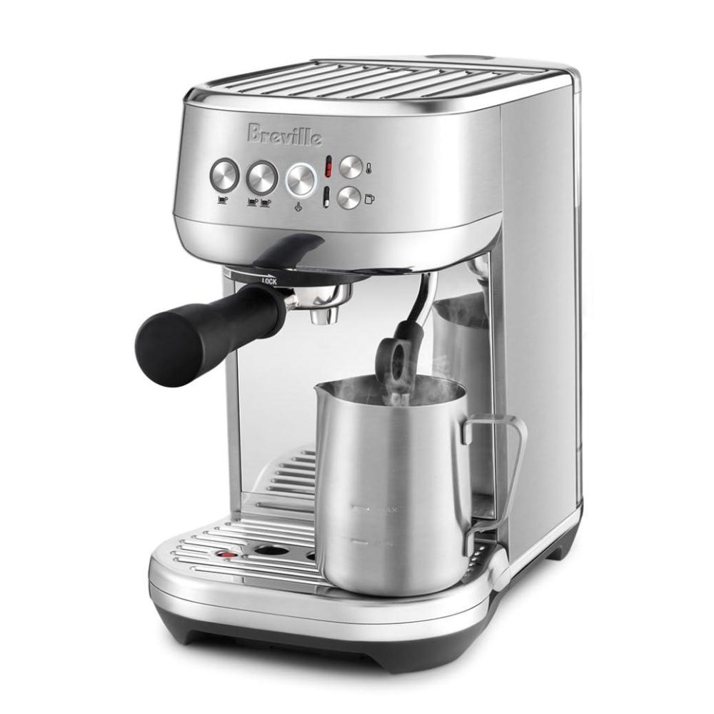 image:imageBreville Bambino Plus Espresso Machine BES500BSS Brushed Stainless SteelBrushed Stainless Steel