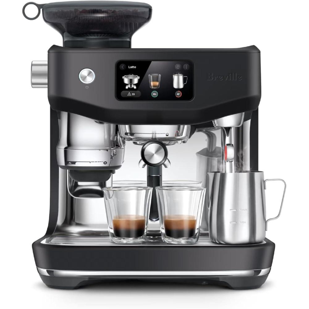 image:imageBreville Oracle Jet Espresso Machine Brushed Stainless SteelBlack Truffle