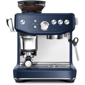 image:imageBreville Barista Express Impress Espresso Machine BES876BSS Brushed Stainless SteelDamson Blue