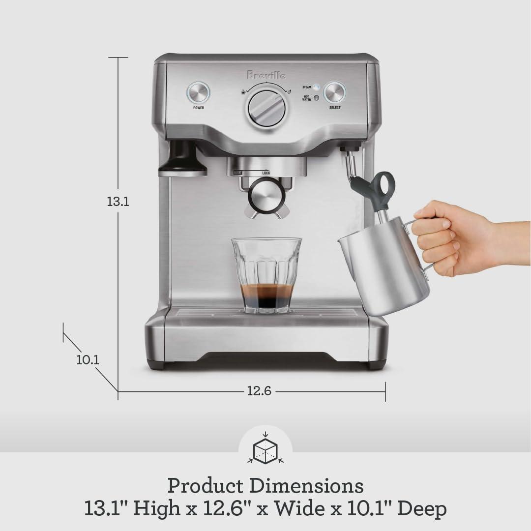 image:imageBreville Duo Temp Pro Espresso Machine BES810BSS Brushed Stainless Steel