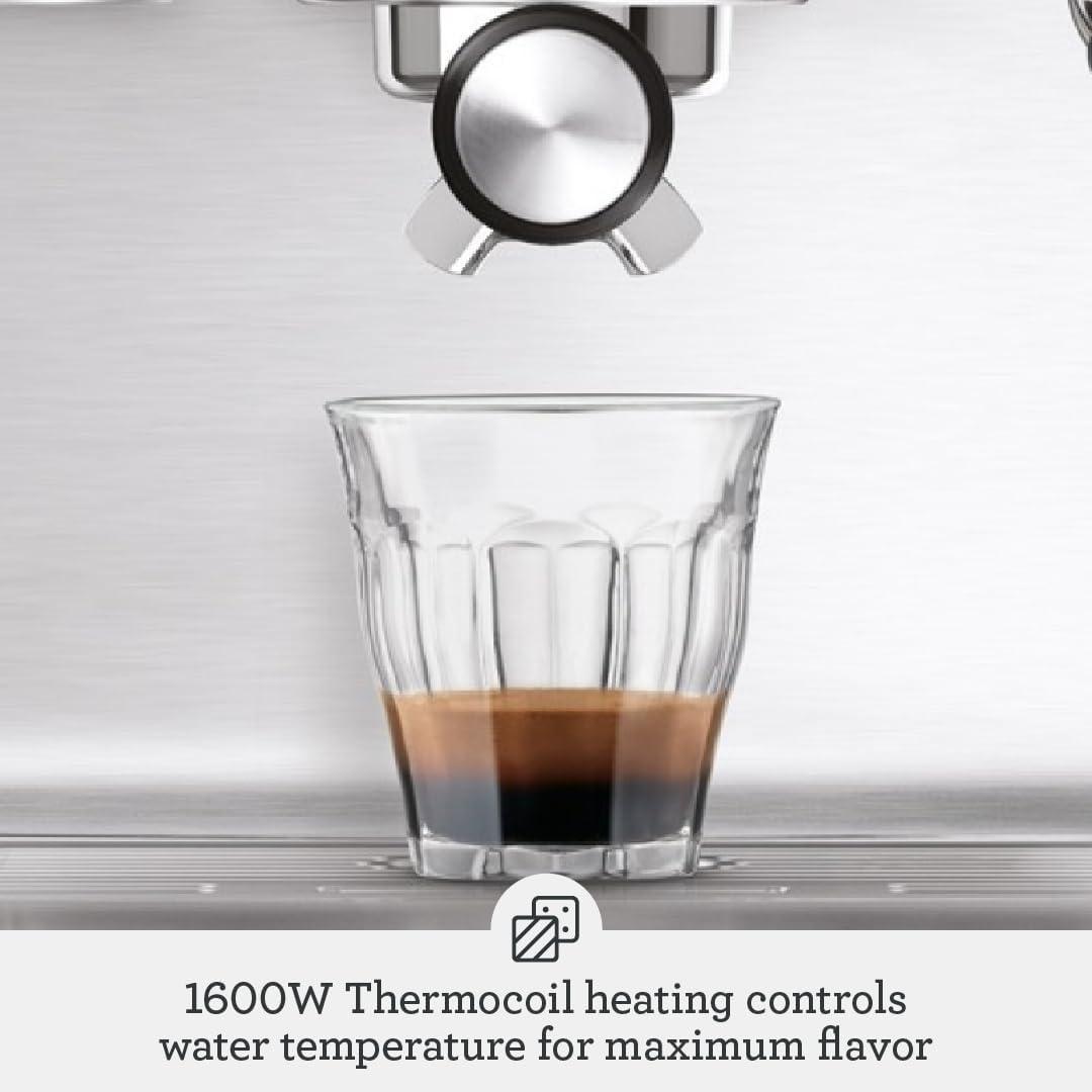 image:imageBreville Duo Temp Pro Espresso Machine BES810BSS Brushed Stainless Steel