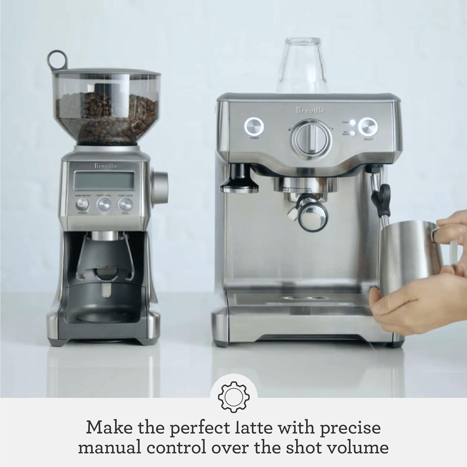 image:imageBreville Duo Temp Pro Espresso Machine BES810BSS Brushed Stainless Steel
