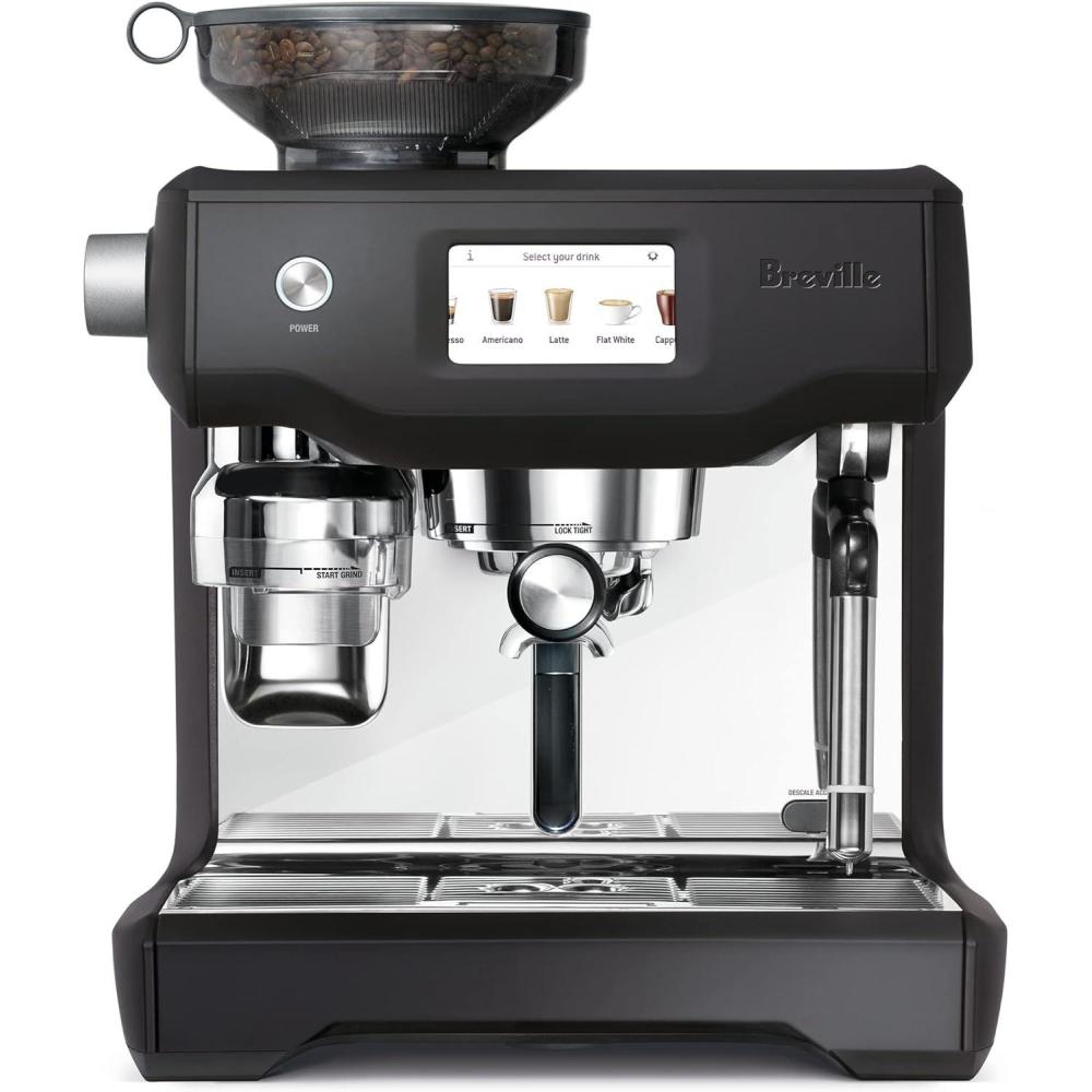 image:imageBreville Oracle Touch Espresso Machine BES990BSS Brushed Stainless SteelBlack Truffle