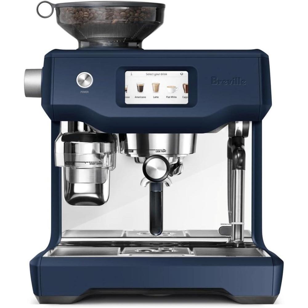 image:imageBreville Oracle Touch Espresso Machine BES990BSS Brushed Stainless SteelDamson Blue