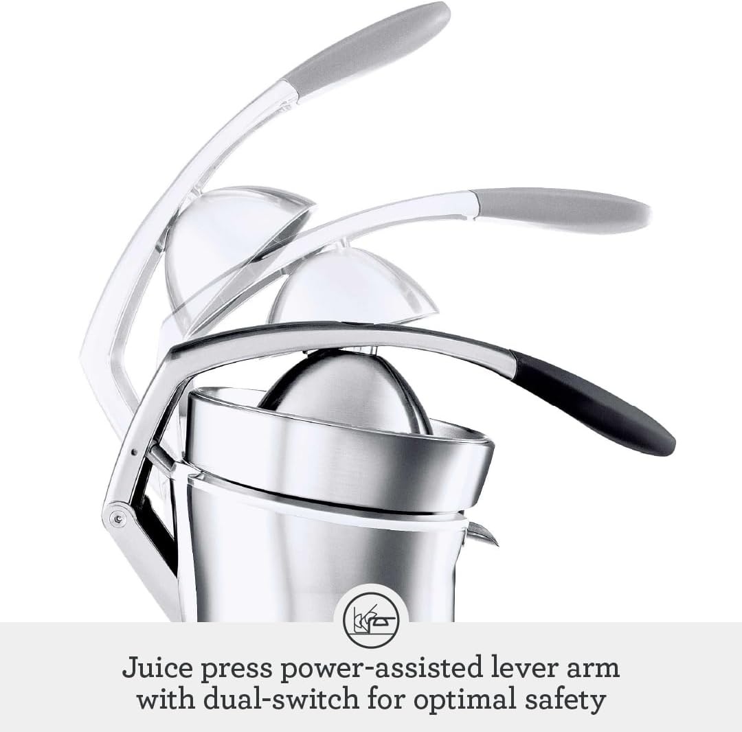 image:imageBreville 800CPXL Citrus Press Pro Juicer Machine Brushed Stainless Steel