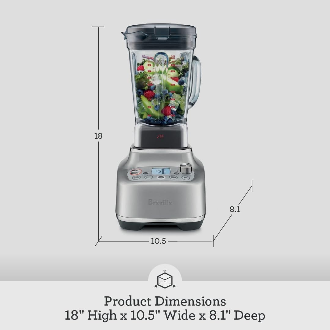 image:imageBreville BBL920BTR Super Q Home Blender Black TruffleBlack Stainless Steel