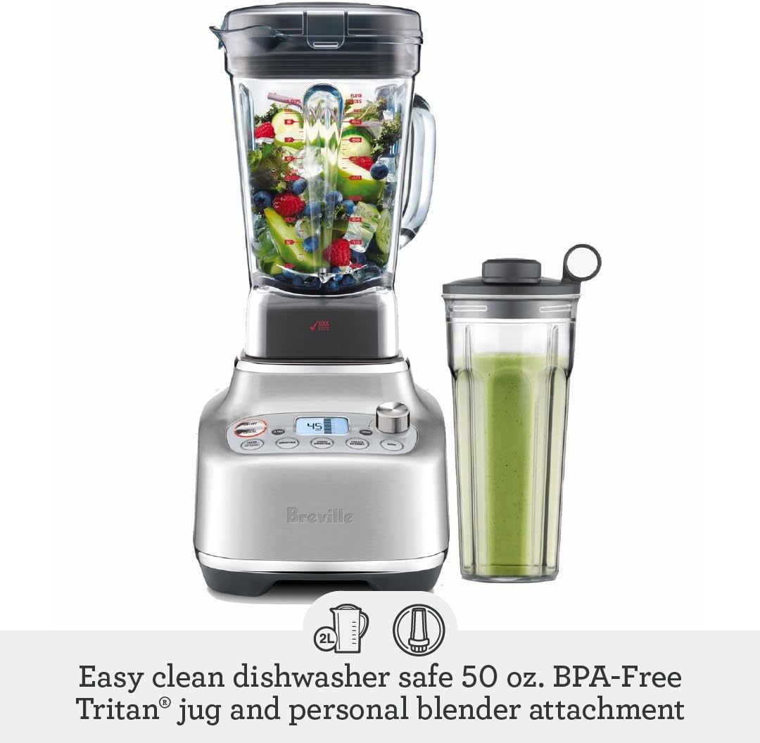 image:imageBreville BBL920BTR Super Q Home Blender Black TruffleBlack Truffle