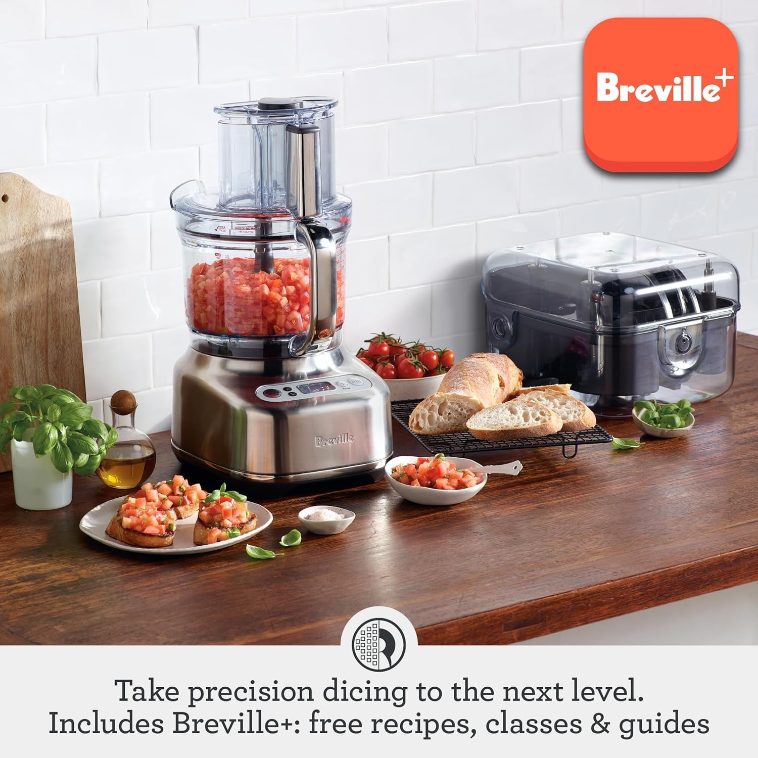image:imageBreville BFP838 Paradice 16 Cup Food Processor and Dicer Large Brushed Stainless Steel