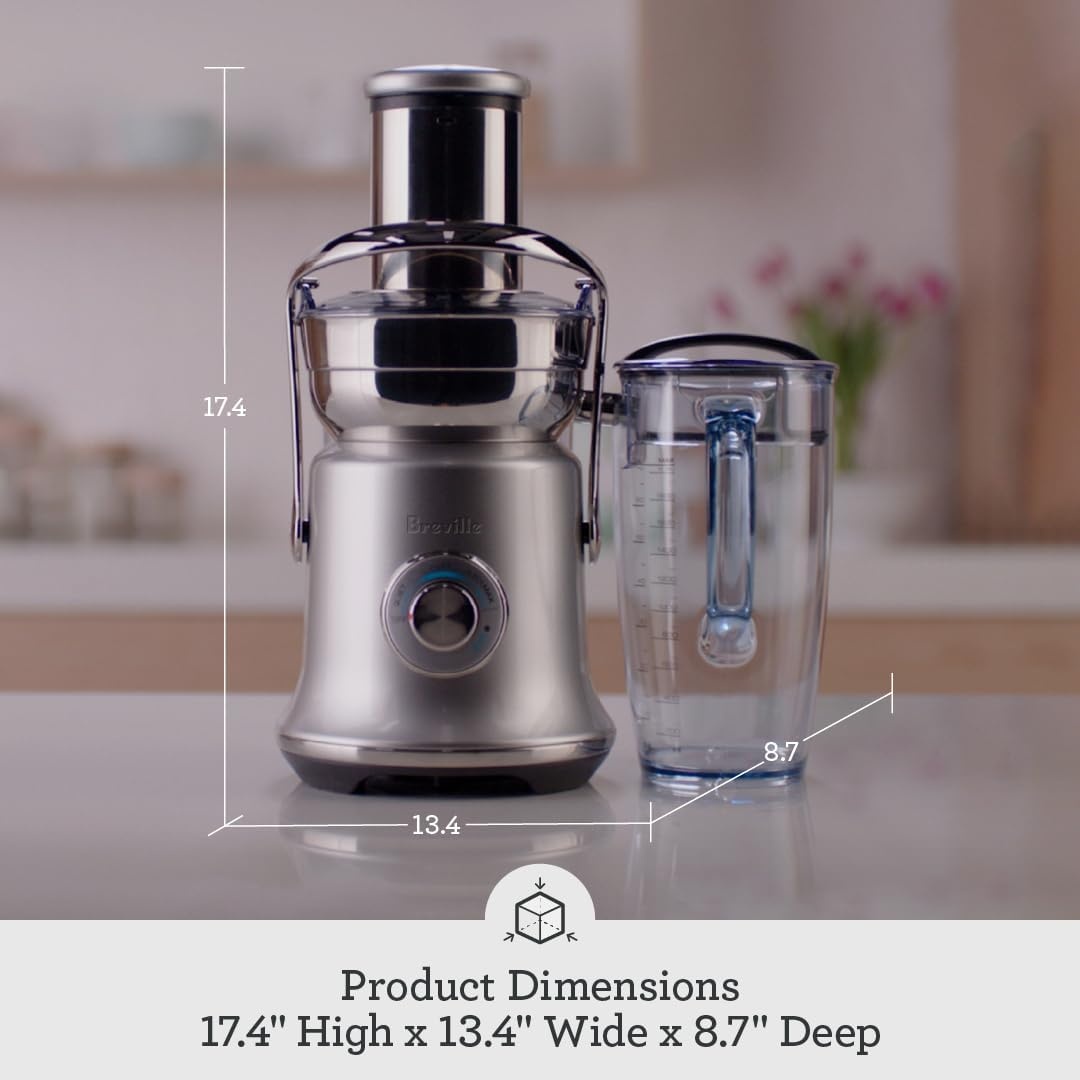 image:imageBreville BJE830BSS Juice Fountain Cold XL 70 fl oz Brushed Stainless SteelRoyal Champagne