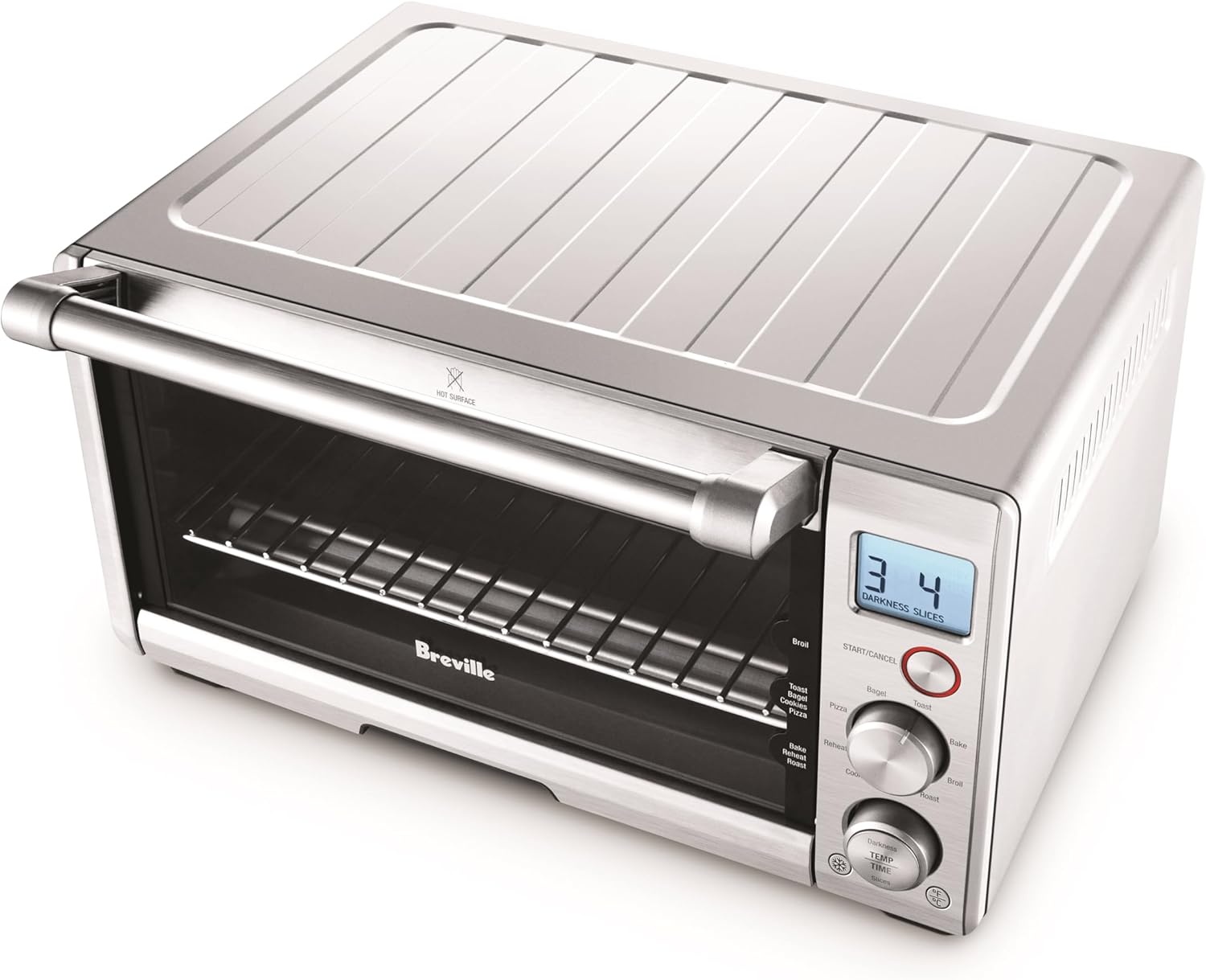 image:imageBreville BOV650XL Compact Smart Oven and Countertop Toaster Small Brushed Stainless Steel