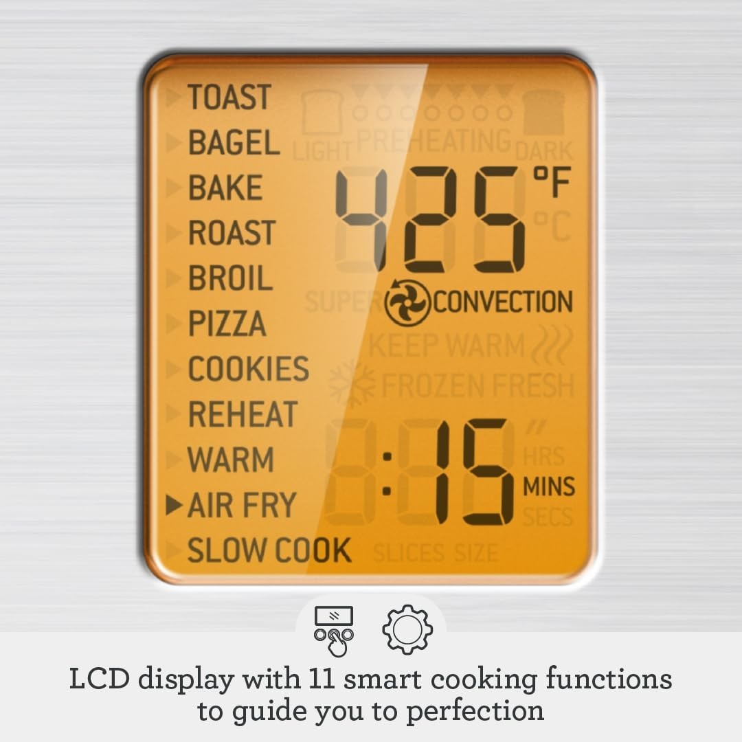 image:imageBreville BOV860BTR Smart Oven Air Fryer and Convection Oven Black TruffleNoir