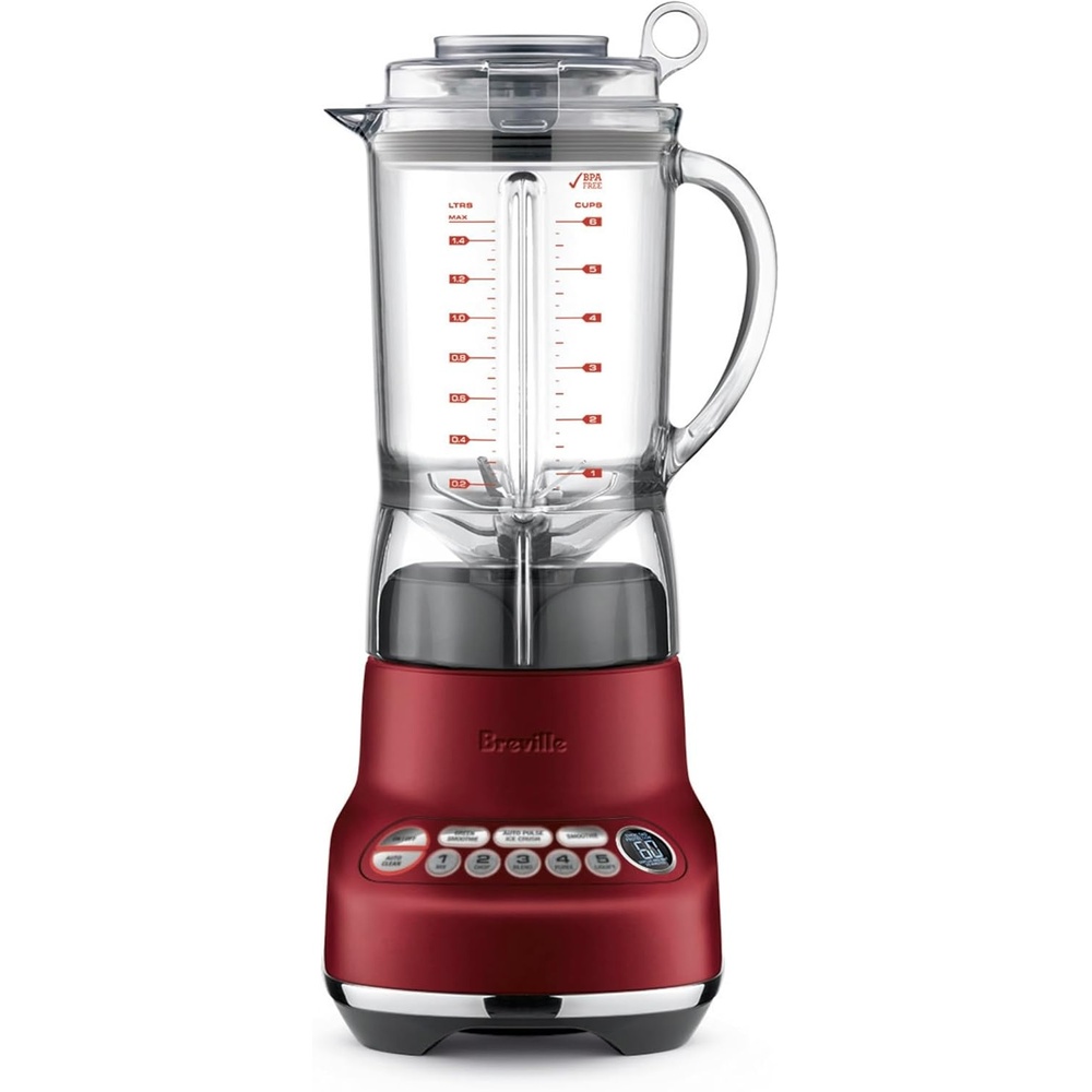 image:imageBreville BBL620SIL Fresh and Furious Blender SilverRed Velvet Cake