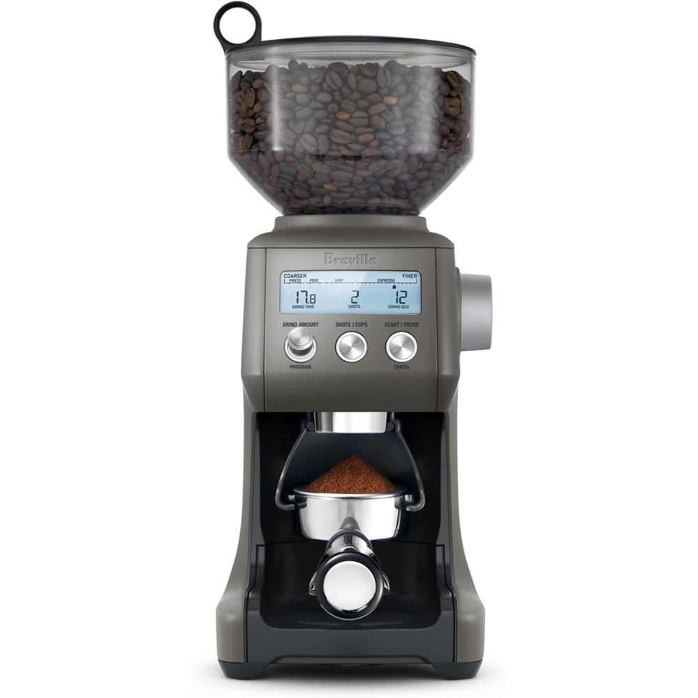 image:imageBreville BCG820BTR Smart Grinder Pro for Coffee and Espresso Black TruffleOyster Shell