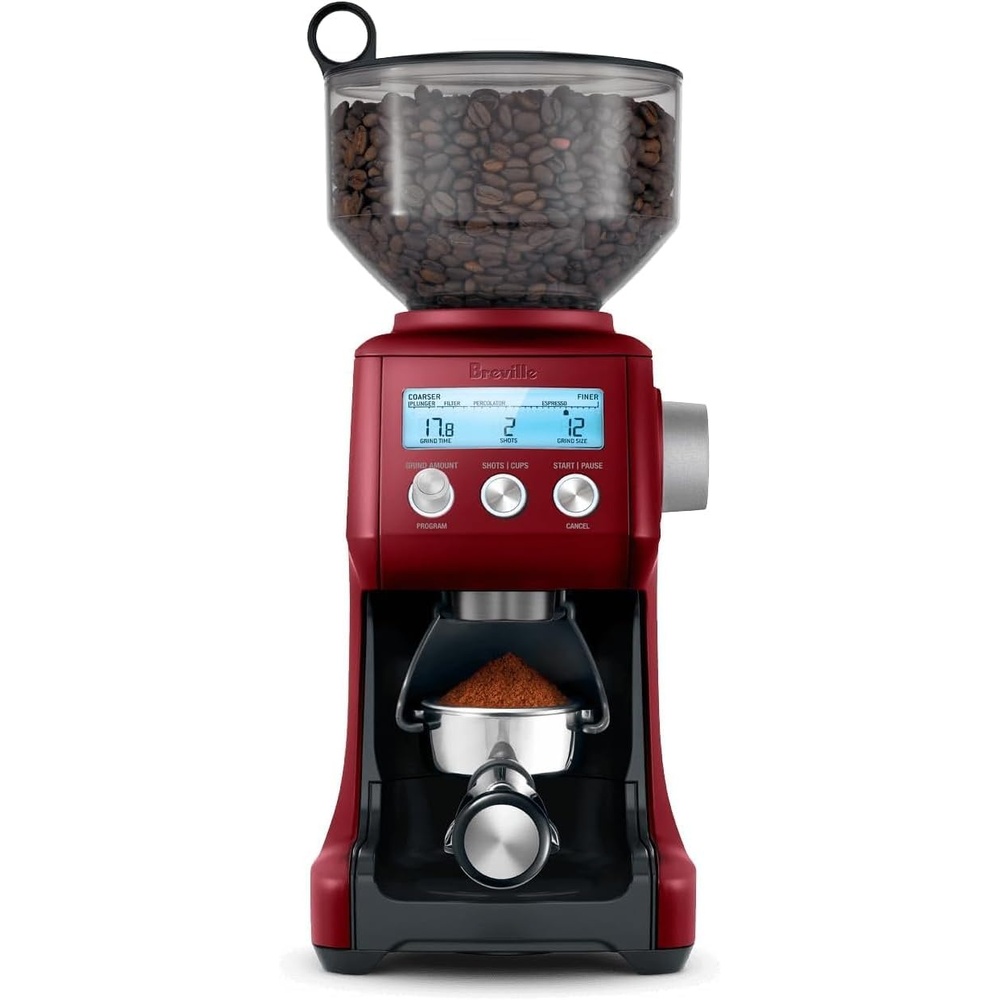 image:imageBreville BCG820BTR Smart Grinder Pro for Coffee and Espresso Black TruffleRed Velvet Cake