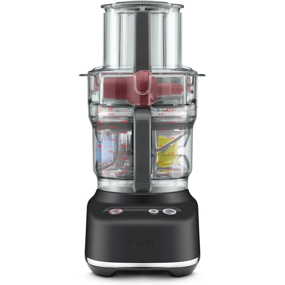 image:imageBreville BFP638 Paradice 9 Cup Food Processor and Dicer Small Brushed Stainless SteelBlack Truffle