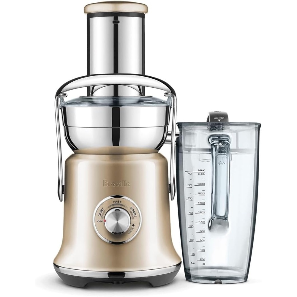 image:imageBreville BJE830BSS Juice Fountain Cold XL 70 fl oz Brushed Stainless SteelRoyal Champagne