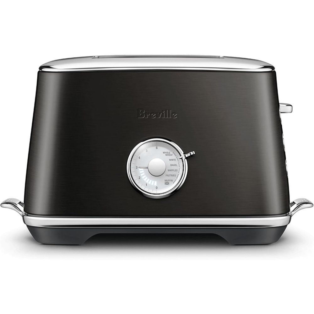 image:imageBreville BTA735BSS Toast Select Luxe Kitchen Toaster 2 Slice Brushed Stainless SteelBlack Stainless Steel