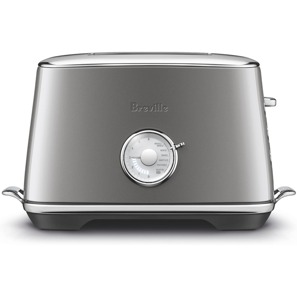 image:imageBreville BTA735BSS Toast Select Luxe Kitchen Toaster 2 Slice Brushed Stainless SteelSmoked Hickory