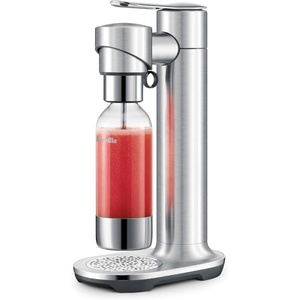 image:imageBreville BCA800BTR InFizz Fusion Sparkling Water and Beverage Carbonator CO2 Cylinder Not Included Black TruffleBrushed Stainless Steel