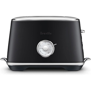 image:imageBreville BTA735BSS Toast Select Luxe Kitchen Toaster 2 Slice Brushed Stainless SteelBlack Truffle