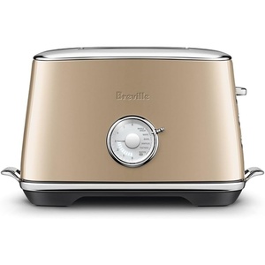 image:imageBreville BTA735BSS Toast Select Luxe Kitchen Toaster 2 Slice Brushed Stainless SteelRoyal Champagne