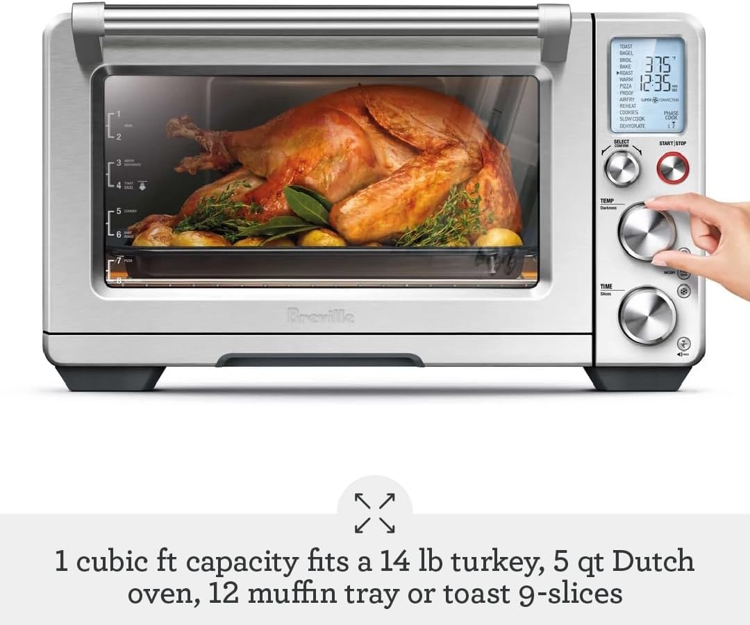 image:imageBreville BOV900BSS Smart Oven Air Fryer Pro and Convection Oven Brushed Stainless Steel
