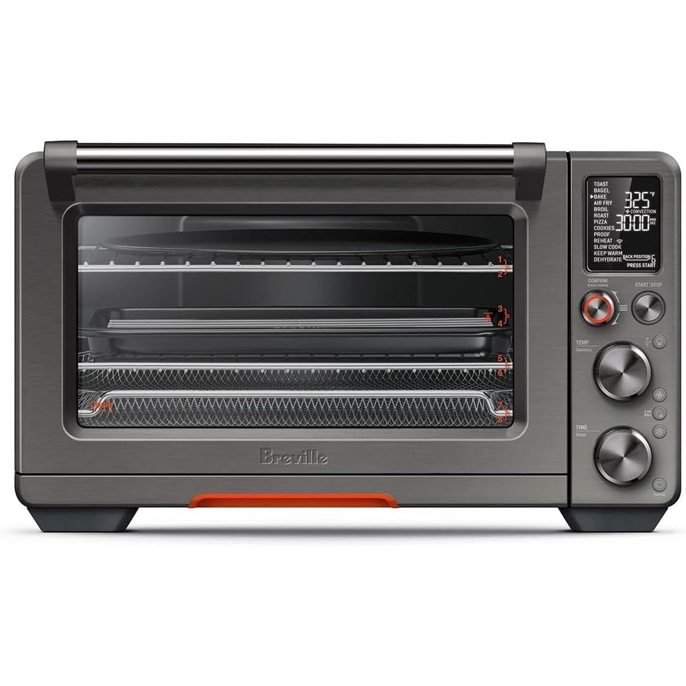 image:imageBreville BOV950BSS Joule Smart Oven Air Fryer Pro Countertop Oven Brushed Stainless SteelBlack Stainless Steel