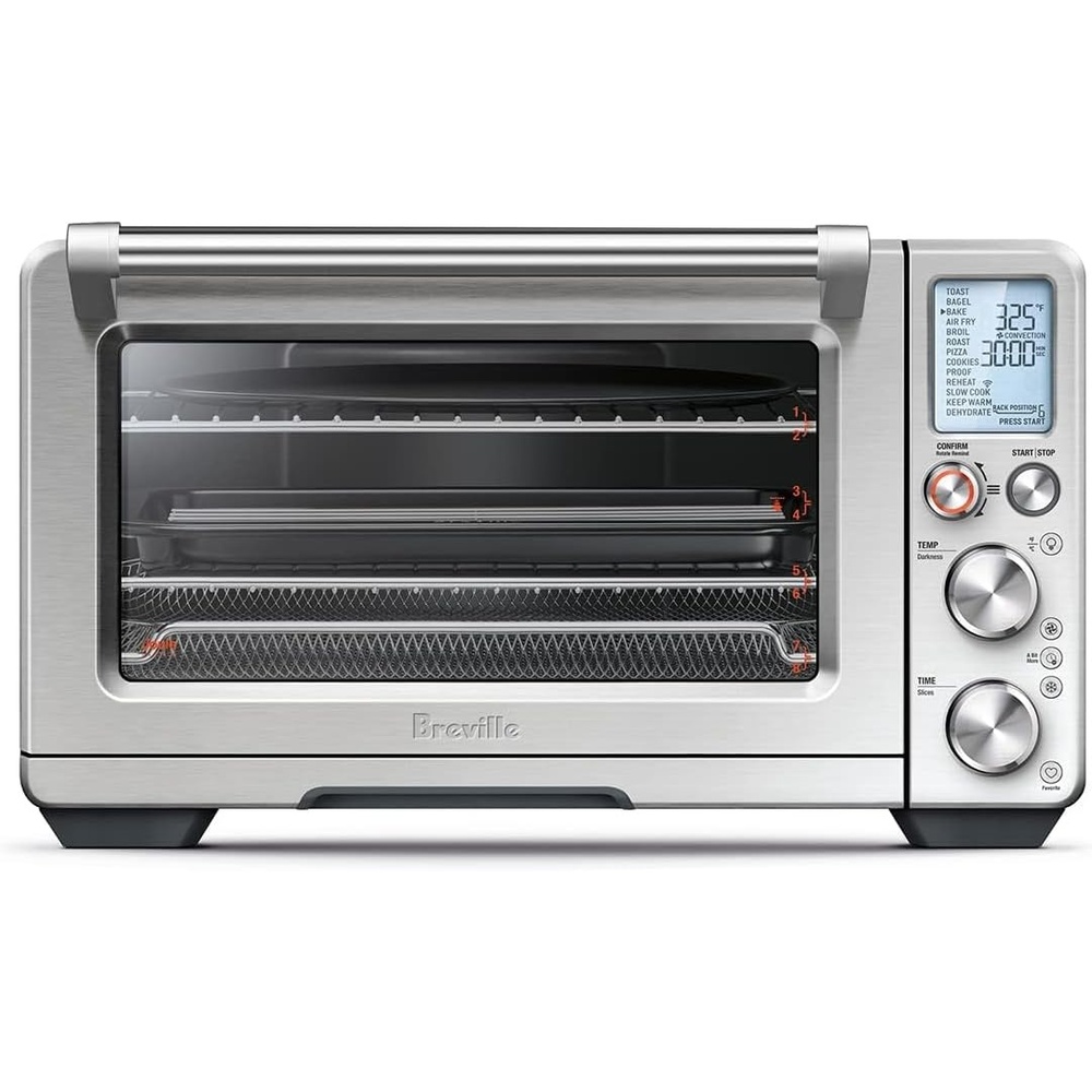 image:imageBreville BOV950BSS Joule Smart Oven Air Fryer Pro Countertop Oven Brushed Stainless SteelBrushed Stainless Steel
