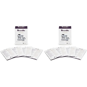 image:imageBreville BES007 Espresso Machine Descaler for Breville Models 4 pack088 Ounce Pack of 8