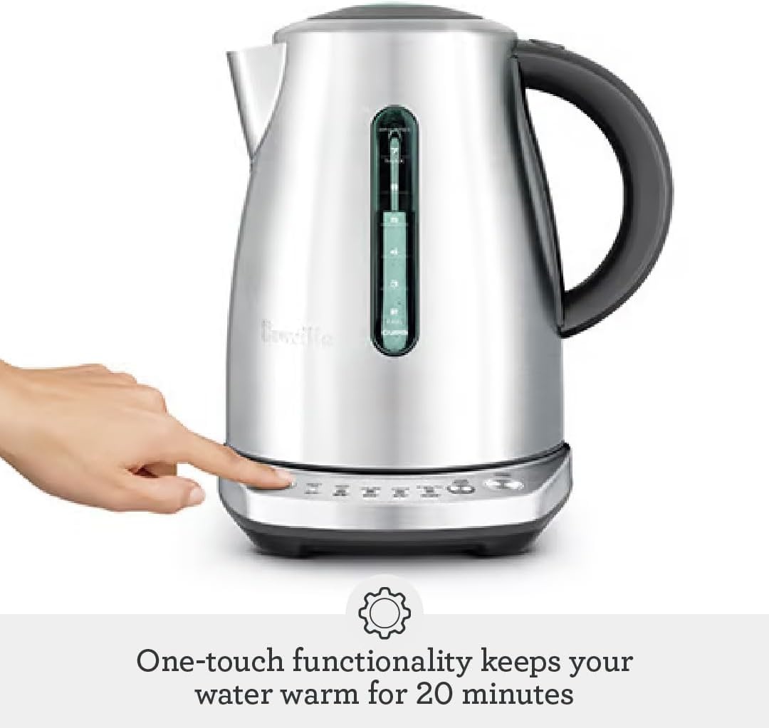 image:imageBreville BKE720BSS Temp Select Hot Water Kettle 57 oz Brushed Stainless Steel
