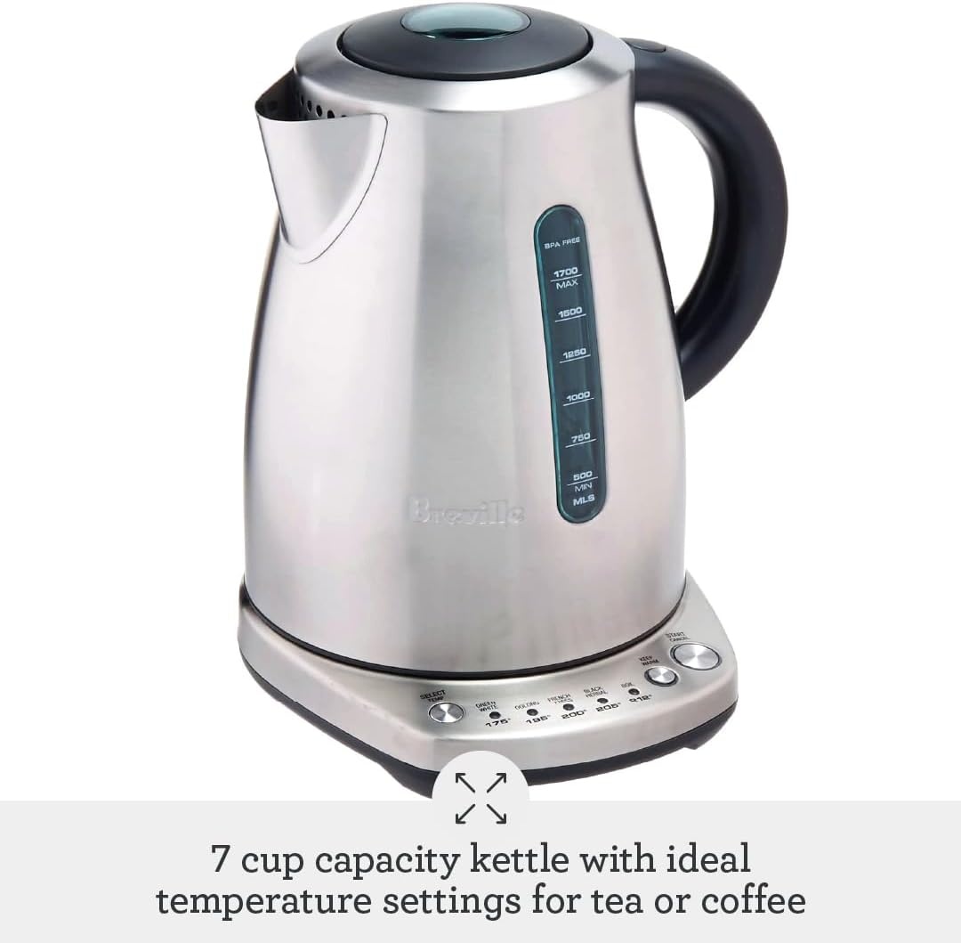 image:imageBreville BKE720BSS Temp Select Hot Water Kettle 57 oz Brushed Stainless Steel