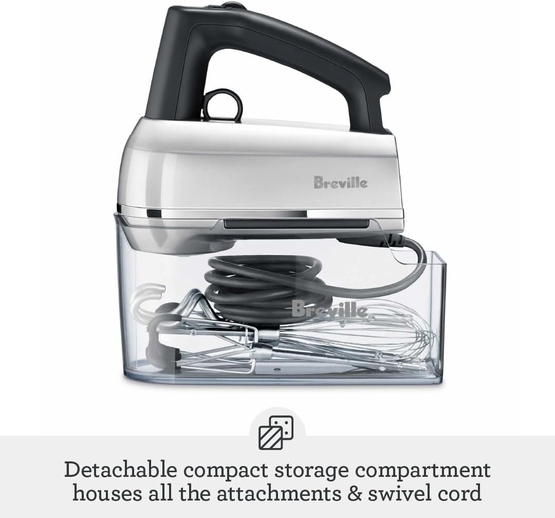 image:imageBreville BHM800SIL Handy Mixer for Baking SilverOyster Shell