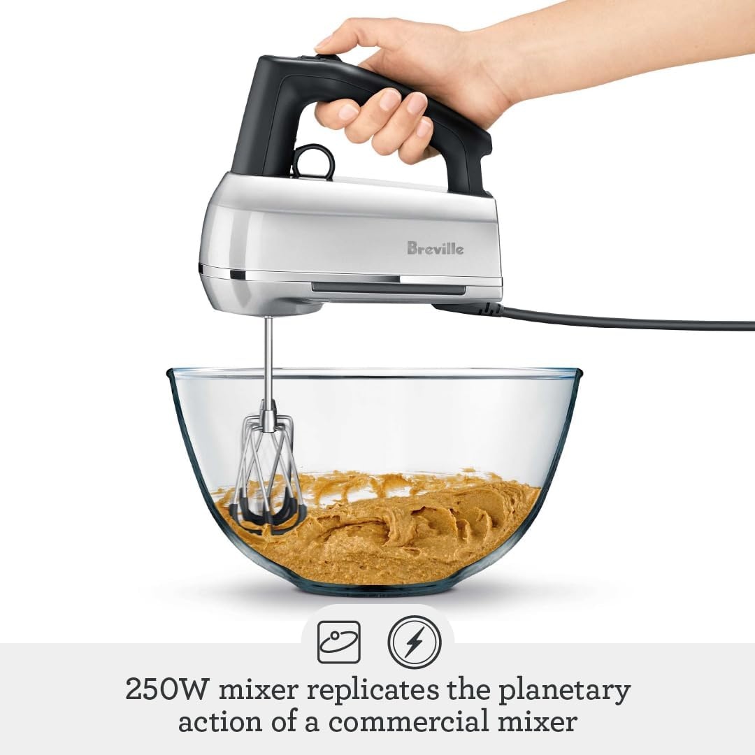 image:imageBreville BHM800SIL Handy Mixer for Baking SilverOyster Shell